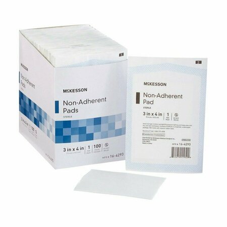 MCKESSON Non-Adherent Dressing, 3 x 4 Inch, 1200PK 16-4293